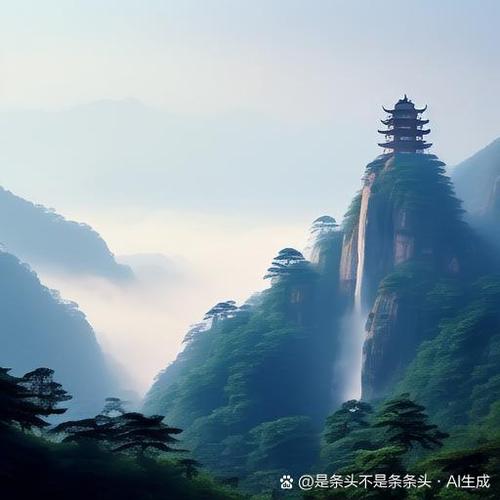 江西廬山 匡廬奇秀甲天下，云海飛瀑醉人心